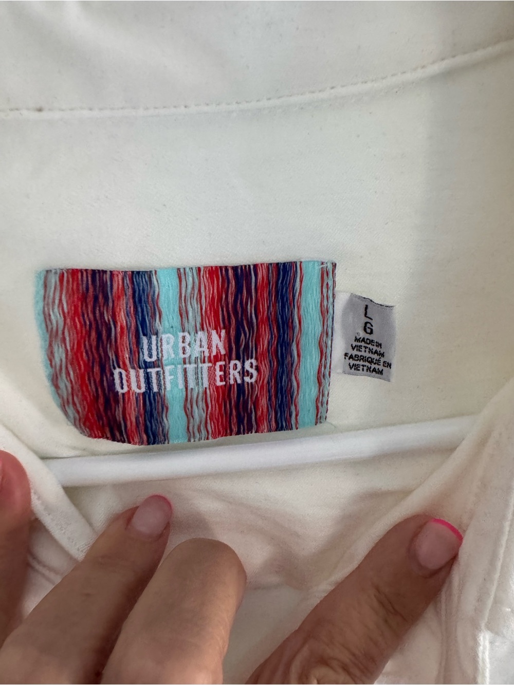 BN White short sleeve blouse